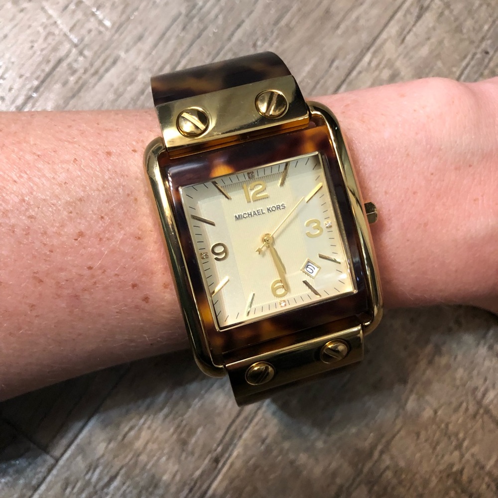 Michael Kors Tortoise Watch